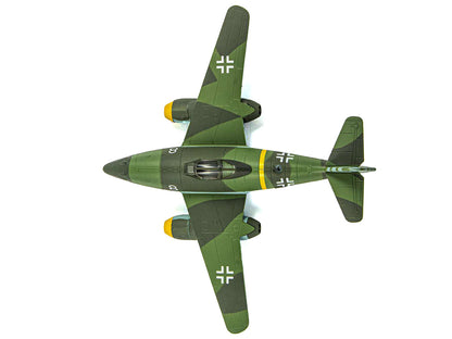 Messerschmitt Me 262 Fighter Aircraft "White 8 258 aerial victory ace Walter Nowotny Kommando Nowotny Germany" (1944) German Luftwaffe 1/72 Diecast Model Airplane by Luppa by Luppa