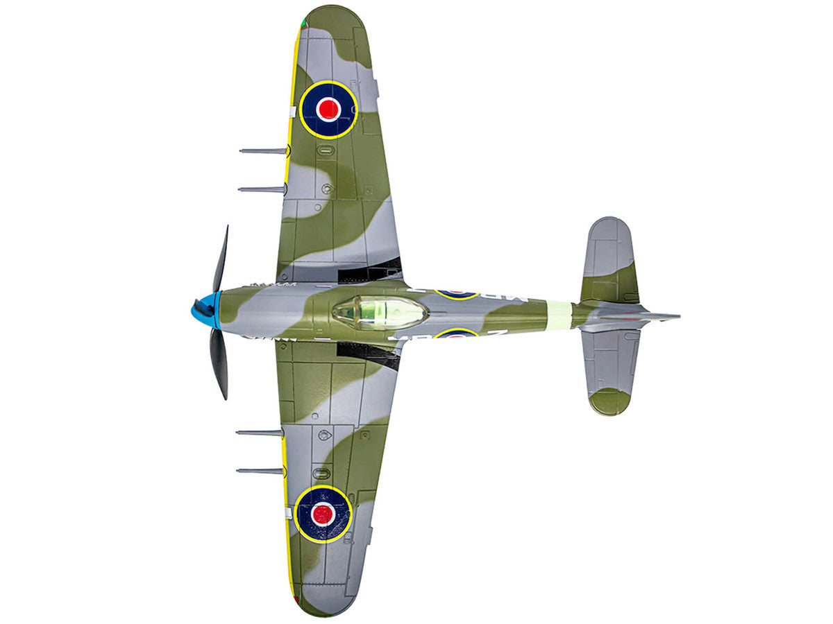 Hawker Typhoon Mk IB Fighter-Bomber Aircraft "No. 245 (Northern Rhodesian) Squadron" Royal Air Force (1942) "Planes of World War II" Series 1/72 Diecast Model Airplane by Luppa by Luppa