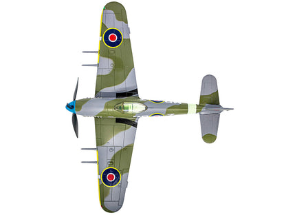 Hawker Typhoon Mk IB Fighter-Bomber Aircraft "No. 245 (Northern Rhodesian) Squadron" Royal Air Force (1942) "Planes of World War II" Series 1/72 Diecast Model Airplane by Luppa by Luppa