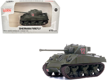 Sherman Firefly Mk.VC Medium Tank "Velikye Luki A Squadron 1st Northamptonshire Yeomanry 33rd Armoured Brigade Normandy" (1944) British Army 1/72 Diecast Model by Legion by Legion