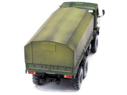Kamaz 4310 Transport Truck Green (Weathered) "Ukrainian Ground Forces" 1/72 Diecast Model by Legion by Legion