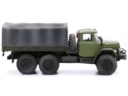 ZIL 131 Cargo Truck Green with White Stripes "Ukrainian Ground Forces" 1/72 Diecast Model by Legion by Legion
