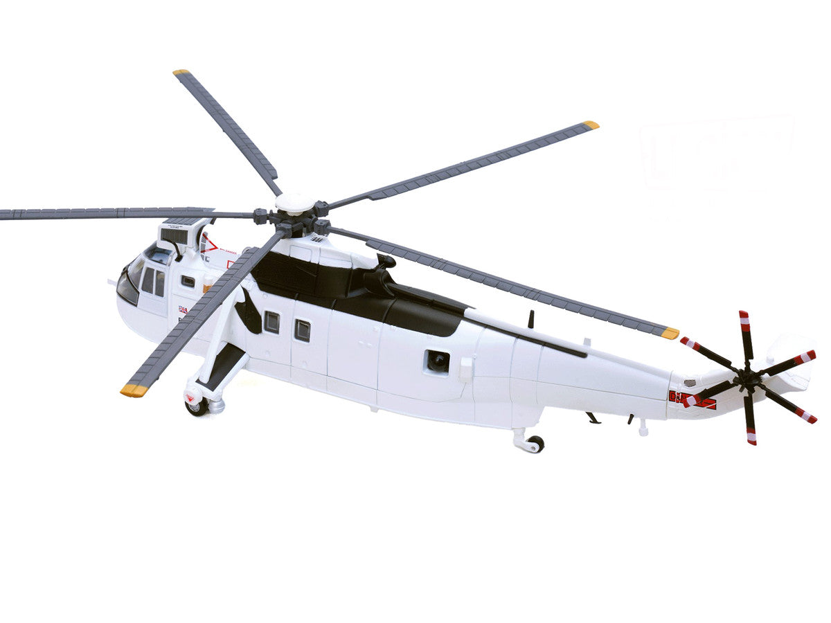Westland Sea King HC.4 Helicopter "White Livery 845 Naval Air Squadron United Nations Protection Force Bosnia/Croatia" (1995) British Royal Navy 1/72 Diecast Model by Legion by Legion