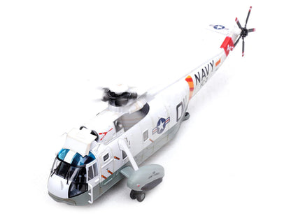 Sikorsky SH-3G Sea King Helicopter "148987/AB 011 Helicopter Combat Support Squadron 2 Fleet Angels USS John F Kennedy (CVA-67)" (1970s) United States Navy 1/72 Diecast Model by Legion by Bless Wing