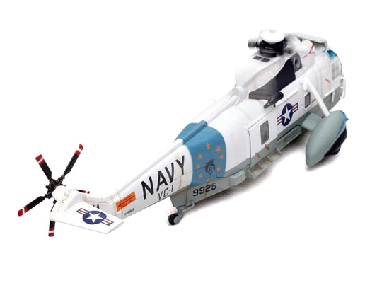 Sikorsky SH-3G Sea King Helicopter "149925/UA 26 Fleet Composite Squadron 1 Blue Alii NAS Barbers Point Hawaii" (1970s) United States Navy 1/72 Diecast Model by Legion by Bless Wing