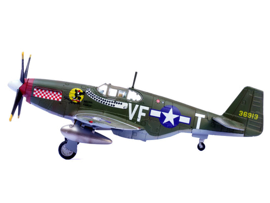 North American P-51B Mustang Aircraft "Shangri-La 336th Fighter Squadron 4th Fighter Group" (1944) United States Army Air Forces 1/72 Diecast Model Airplane by Legion by Legion
