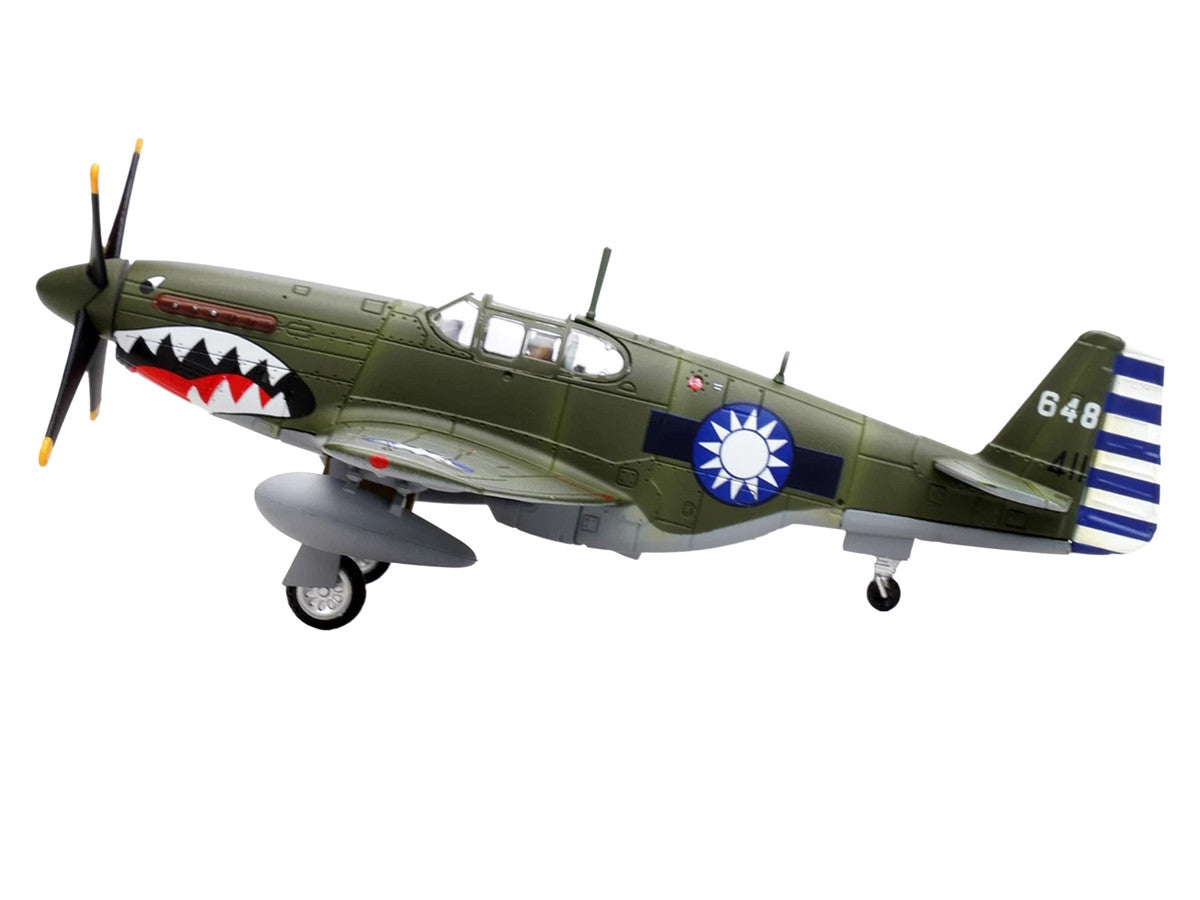 North American P-51C Mustang Aircraft "648 No.32 Squadron" (1945) Chinese Air Force 1/72 Diecast Model Airplane by Legion by Legion