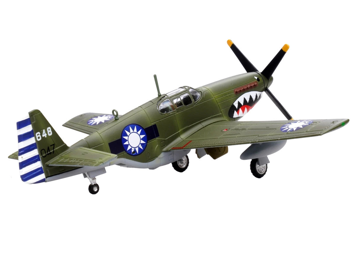 North American P-51C Mustang Aircraft "648 No.32 Squadron" (1945) Chinese Air Force 1/72 Diecast Model Airplane by Legion by Legion