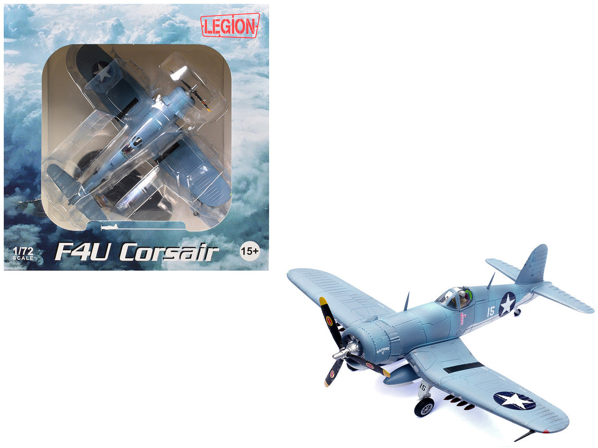 Vought F4U-1 Corsair Fighter Plane "Daphne 'C' 2nd Lt. James N. Cupp VMF-213 Hell Hawks Guadalcanal" (1943) United States Marines 1/72 Diecast Model Airplane by Legion by Legion