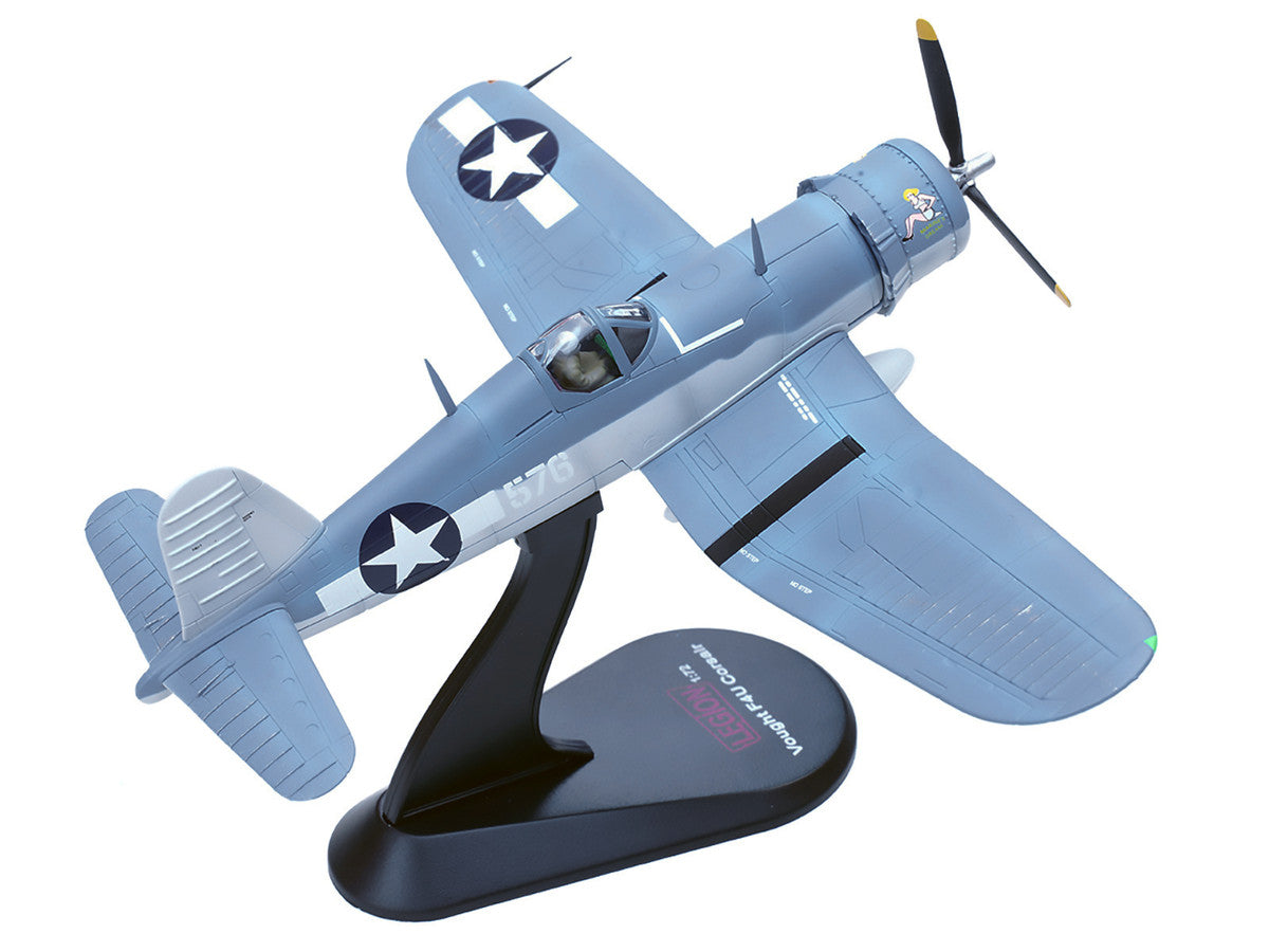 Vought F4U-1A Corsair Fighter Aircraft "Marines Dream Capt. Edwin Olander VMF-214 Black Sheep Vella Lavella Solomon Islands" (1943) United States Marine Corps 1/72 Diecast Model by Legion by Legion