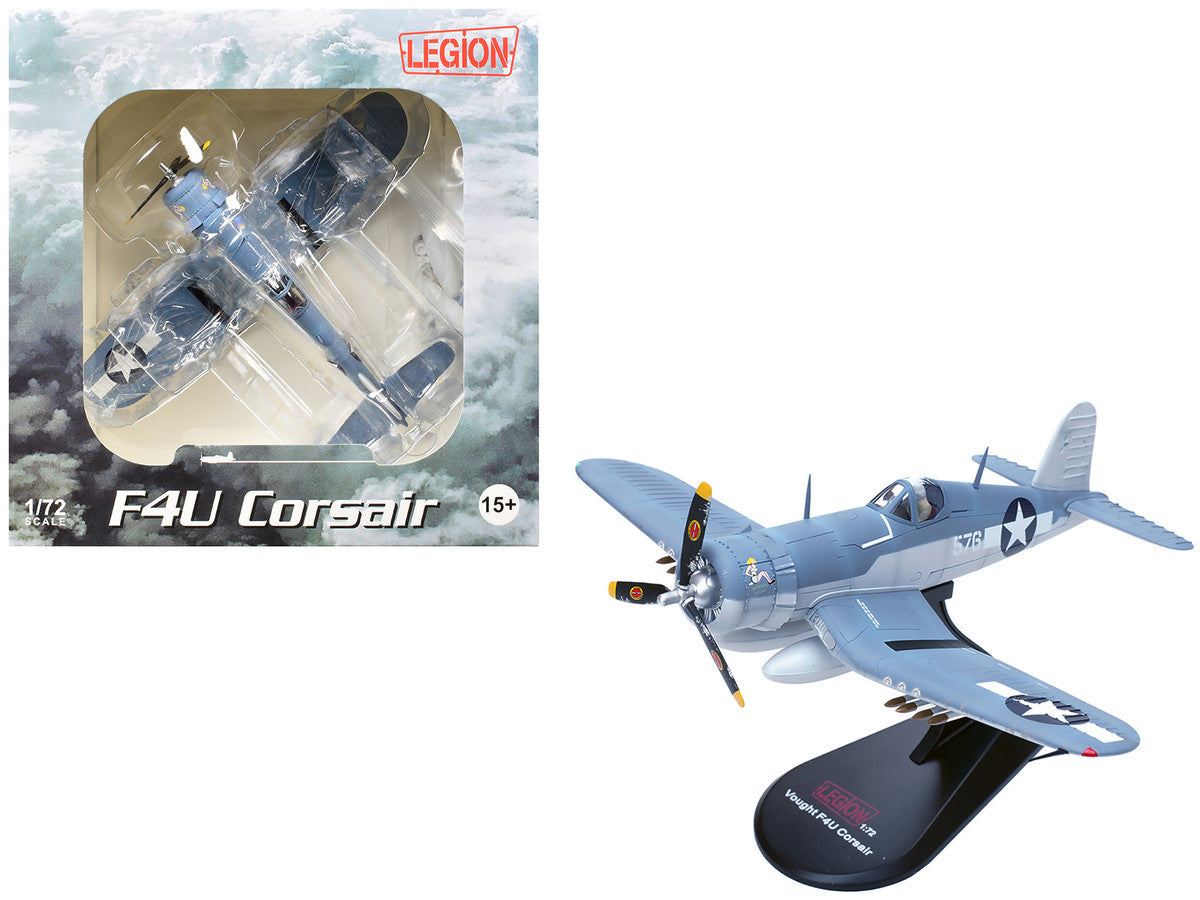 Vought F4U-1A Corsair Fighter Aircraft "Marines Dream Capt. Edwin Olander VMF-214 Black Sheep Vella Lavella Solomon Islands" (1943) United States Marine Corps 1/72 Diecast Model by Legion by Legion