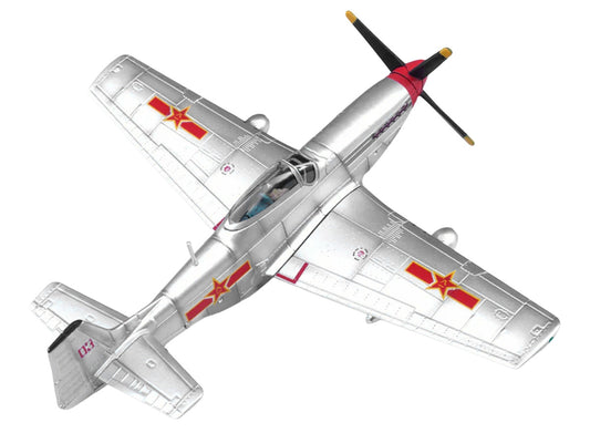 North American P-51D Mustang Aircraft "Captured from Chinese Nationalist Forces Chinese People's Revolution Military Museum" People's Liberation Army Air Force 1/72 Diecast Model Airplane by Legion by Legion