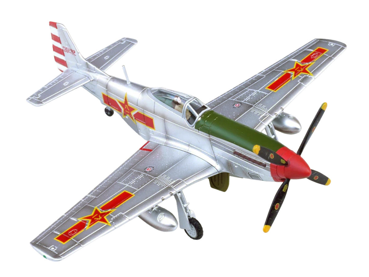 North American P-51K Mustang Aircraft "Captured from Chinese Nationalist Forces Chinese People's Revolution Military Museum" (1949) People's Liberation Army Air Force 1/72 Diecast Model Airplane by Legion by Legion