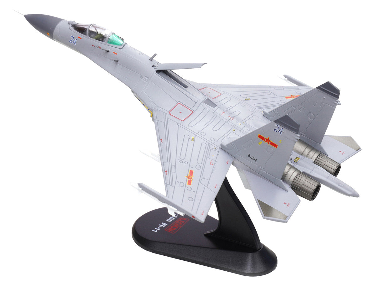 Shenyang J-11BH Yinglong Aircraft "Blue 24" (2014) People’s Liberation Army Navy Air Force 1/100 Diecast Model Airplane by Legion by Legion