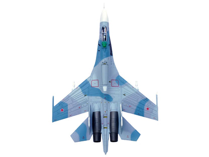 Sukhoi Su-27 Flanker-B Aircraft "Blue 388 Paris Air Show" (1989) Soviet Air Force 1/100 Diecast Model Airplane by Legion by Legion