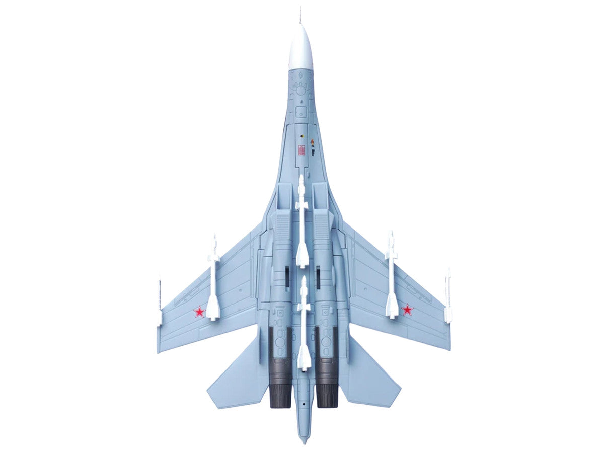 Sukhoi Su-27 Flanker-B Aircraft "Blue 388 Paris Air Show" (1989) Soviet Air Force 1/100 Diecast Model Airplane by Legion by Legion