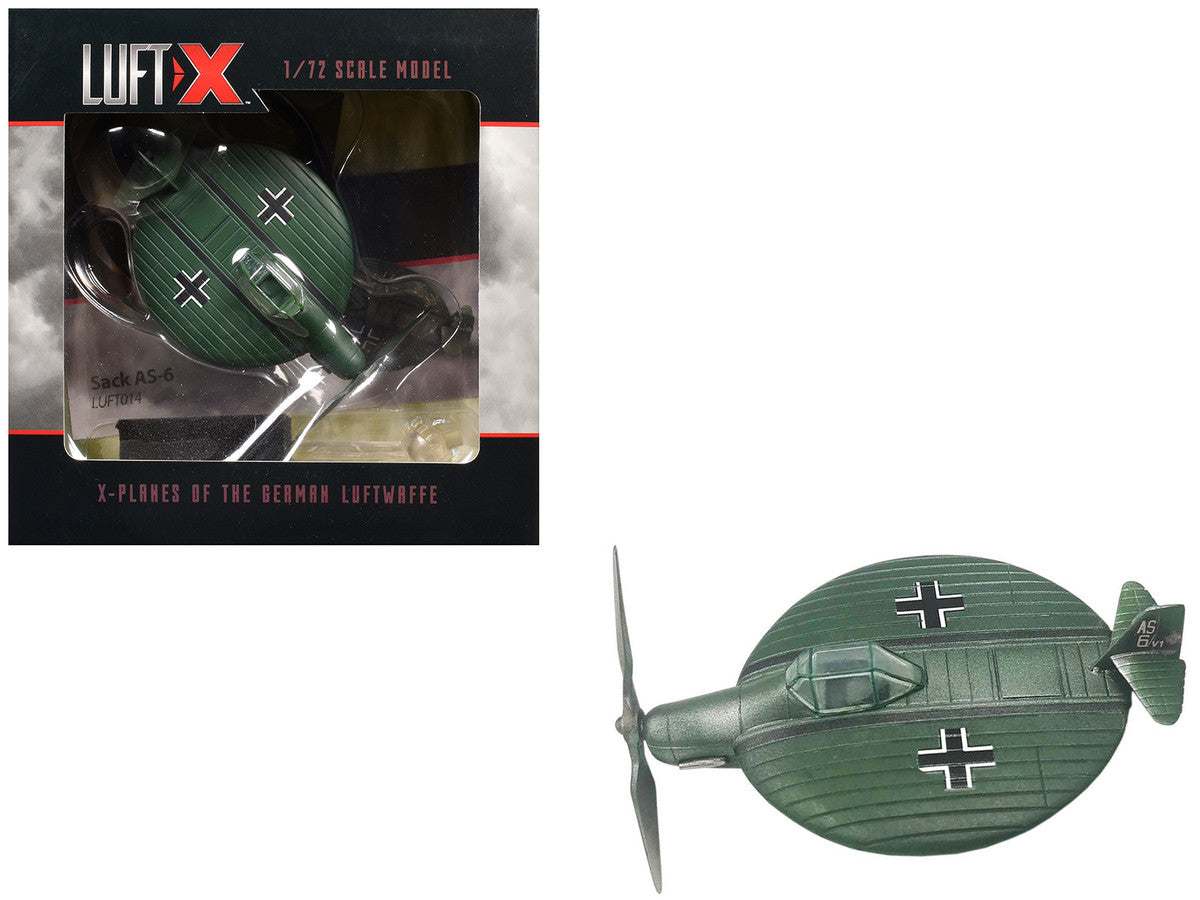 Sack AS-6 Aircraft Prototype "German Luftwaffe" 1/72 Model by Luft-X by Luft-X