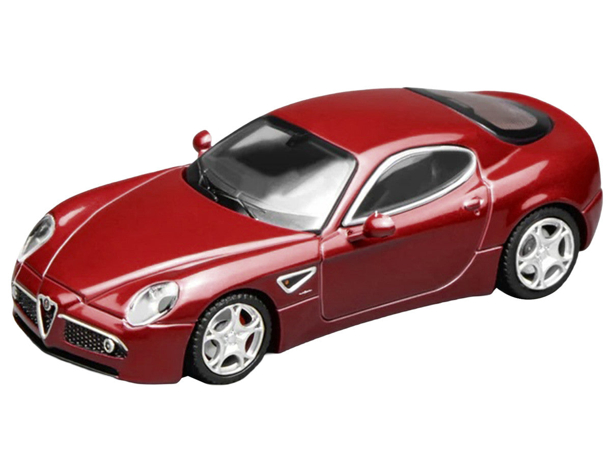 2008 Alfa Romeo 8C Competizione Competition Red Metallic 1/64 Diecast Model Car by MotorHelix by Motorhelix