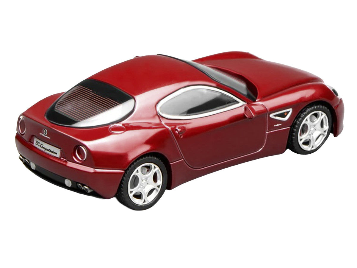 2008 Alfa Romeo 8C Competizione Competition Red Metallic 1/64 Diecast Model Car by MotorHelix by Motorhelix