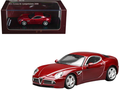 2008 Alfa Romeo 8C Competizione Competition Red Metallic 1/64 Diecast Model Car by MotorHelix by Motorhelix