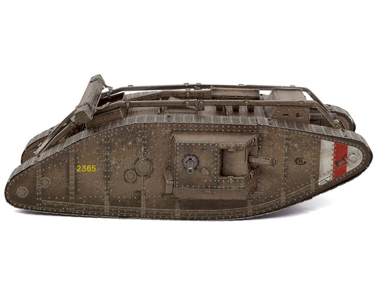 Model Kit British Mark IV Tank (Moderate Difficulty) Steel Model by Metal Earth by Metal Earth