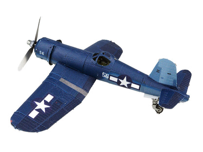 Model Kit Vought F4U Corsair Fighter Aircraft "World War II" United States Navy (Challenging Difficulty) Steel Model by Metal Earth by Metal Earth