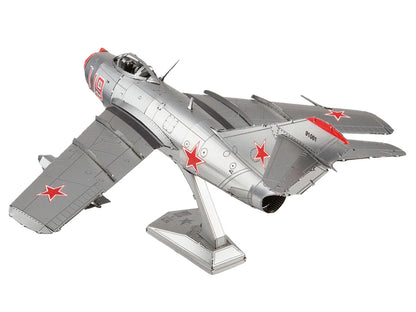 Model Kit Mikoyan-Gurevich MiG-15 Fighter Aircraft "Korean War" Soviet Air Force (Moderate Difficulty) Steel Model by Metal Earth by Metal Earth