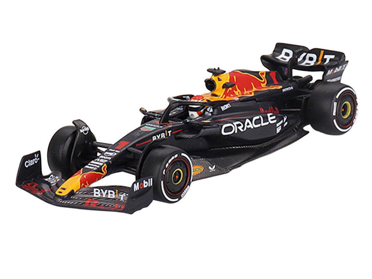 Red Bull Racing RB19 #1 Max Verstappen Winner Formula One F1 "Bahrain GP" (2023) Limited Edition 1/64 Die Cast Model Car by Mini GT-1