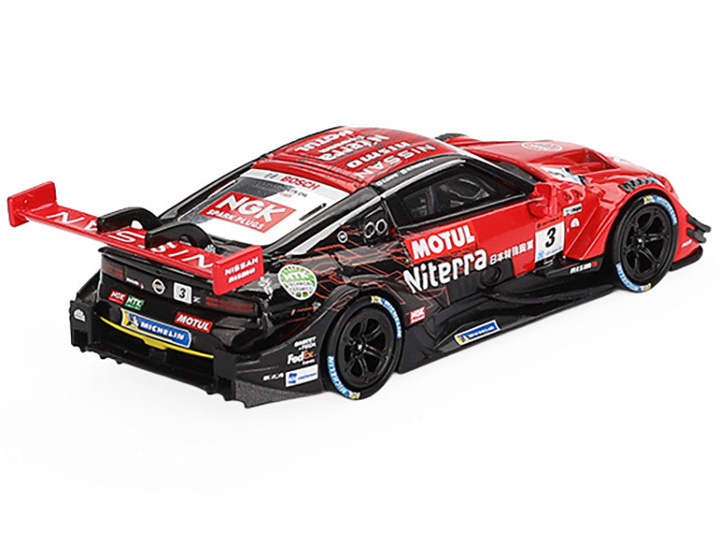 Nissan Z GT500 #3 Katsumasa Chiyo - Mitsunori Takaboshi "Niterra MOTUL Z - NDDP Racing" "Super GT Series" (2023) Limited Edition 1/64 Diecast Model Car by Mini GT by Mini GT