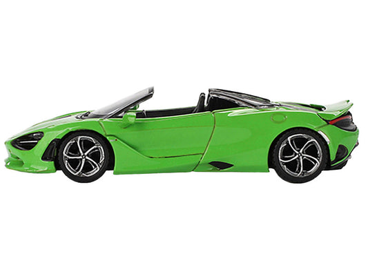 McLaren 750S Spider Mantis Green Limited Edition 1/64 Diecast Model Car by Mini GT by Mini GT
