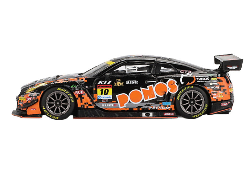 Nissan GT-R NISMO GT3 #10 Hironobu Yasuda - Riki Okusa "PONOS GAINER" "Super GT Series" (2023) Limited Edition 1/64 Diecast Model Car by Mini GT by Mini GT