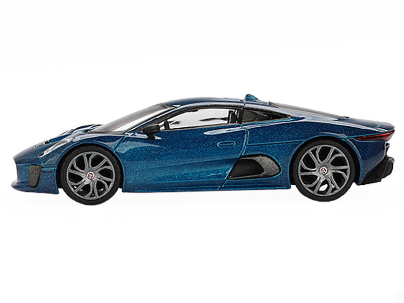 Jaguar C-X75 Blue Metallic Limited Edition 1/64 Diecast Model Car by Mini GT by Mini GT