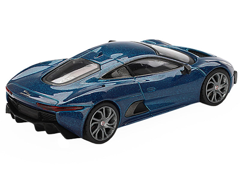 Jaguar C-X75 Blue Metallic Limited Edition 1/64 Diecast Model Car by Mini GT by Mini GT