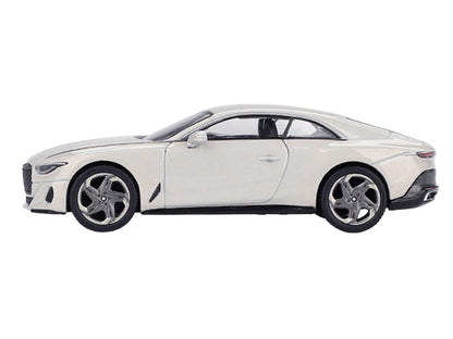 Bentley Batur Bonneville Pearl White Metallic Limited Edition 1/64 Die Cast Model Car by Mini GT by Mini GT
