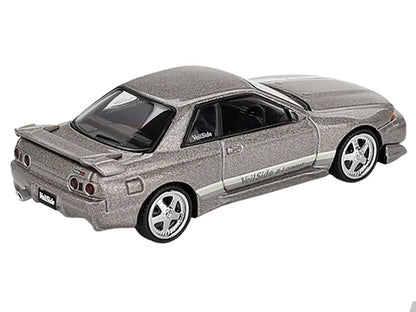 Nissan Skyline GT-R (R32) RHD (Right Hand Drive) "Veilside Combat C-I" Gray Metallic Limited Edition 1/64 Diecast Model Car by Mini GT by Mini GT