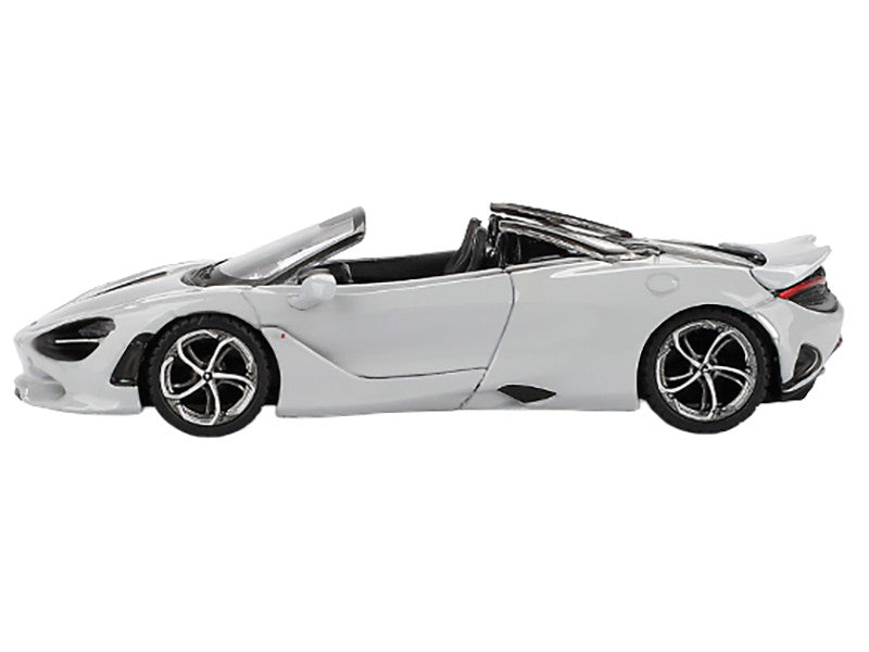 McLaren 750S Spider Cirrus Gray Limited Edition 1/64 Diecast Model Car by Mini GT by Mini GT