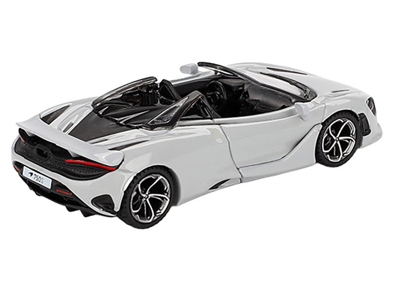 McLaren 750S Spider Cirrus Gray Limited Edition 1/64 Diecast Model Car by Mini GT by Mini GT