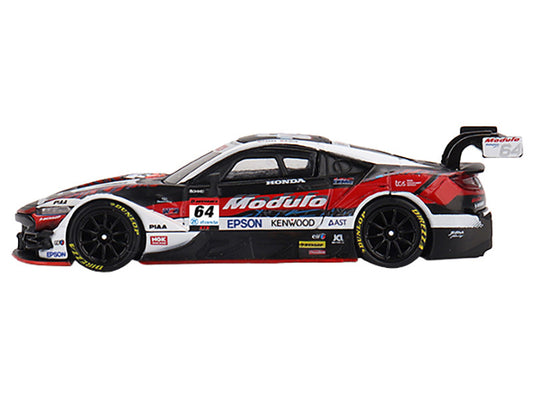 Honda NSX-GT "Type S" GT500 #64 Takuya Izawa - Kakunoshin Ohta "Modulo Nakajima Racing" "Super GT Series" (2023) Limited Edition 1/64 Diecast Model Car by Mini GT by Mini GT