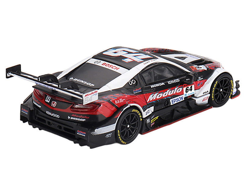 Honda NSX-GT "Type S" GT500 #64 Takuya Izawa - Kakunoshin Ohta "Modulo Nakajima Racing" "Super GT Series" (2023) Limited Edition 1/64 Diecast Model Car by Mini GT by Mini GT