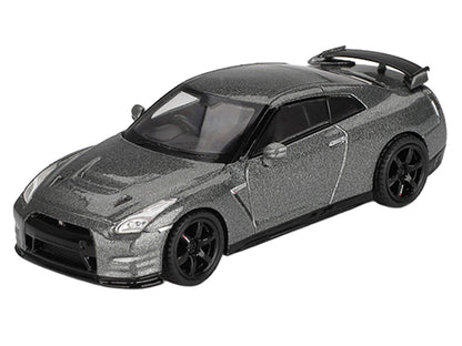 Nissan GT-R Nismo R35 CRS Version RHD (Right Hand Drive) Dark Metal Gray Metallic Limited Edition 1/64 Diecast Model Car by Mini GT by Mini GT