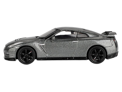 Nissan GT-R Nismo R35 CRS Version RHD (Right Hand Drive) Dark Metal Gray Metallic Limited Edition 1/64 Diecast Model Car by Mini GT by Mini GT