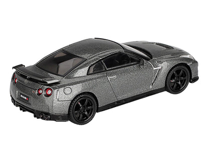 Nissan GT-R Nismo R35 CRS Version RHD (Right Hand Drive) Dark Metal Gray Metallic Limited Edition 1/64 Diecast Model Car by Mini GT by Mini GT