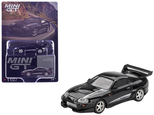 Toyota Supra "VeilSide Combat V-II" Black Limited Edition 1/64 Diecast Model Car by Mini GT by Mini GT