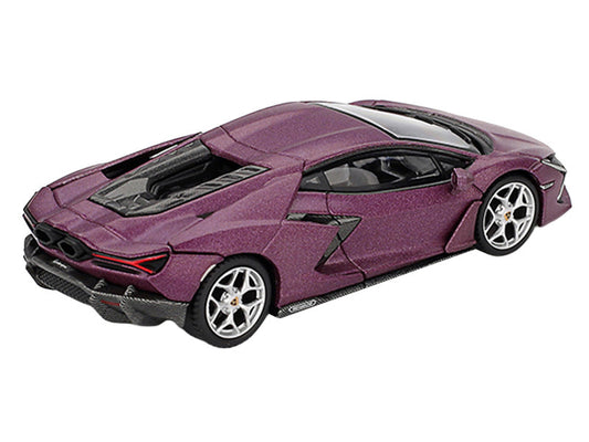 Lamborghini Revuelto Viola 30th Matt Purple Metallic Limited Edition 1/64 Diecast Model Car by Mini GT by Mini GT