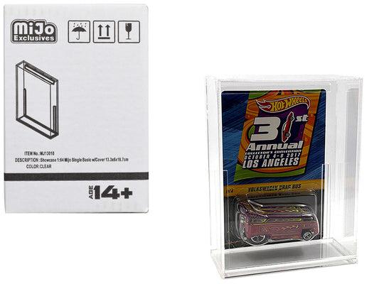 Showcase Basic Single Display Case "Mijo Exclusives" for 1/64 Scale Models by Other