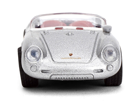 1955 Porsche 550 Spyder Silver Metallic with Red Interior "Collection" Series 1/64 Diecast Model Car by Majorette by Majorette