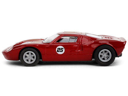 1965 Ford GT40 MK1 #25 Red Metallic with Gold Stripes "Collection" Series 1/64 Diecast Model Car by Majorette by Majorette