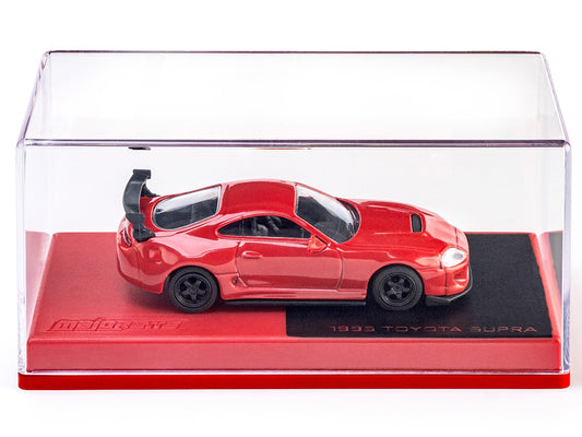 1995 Toyota Supra RHD (Right Hand Drive) Red "Collection" Series 1/64 Diecast Model Car by Majorette by Majorette