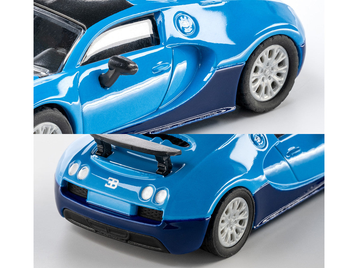 2005 Bugatti Veyron 16.4 Super Sport Blue "Collection" Series 1/64 Diecast Model Car by Majorette by Majorette