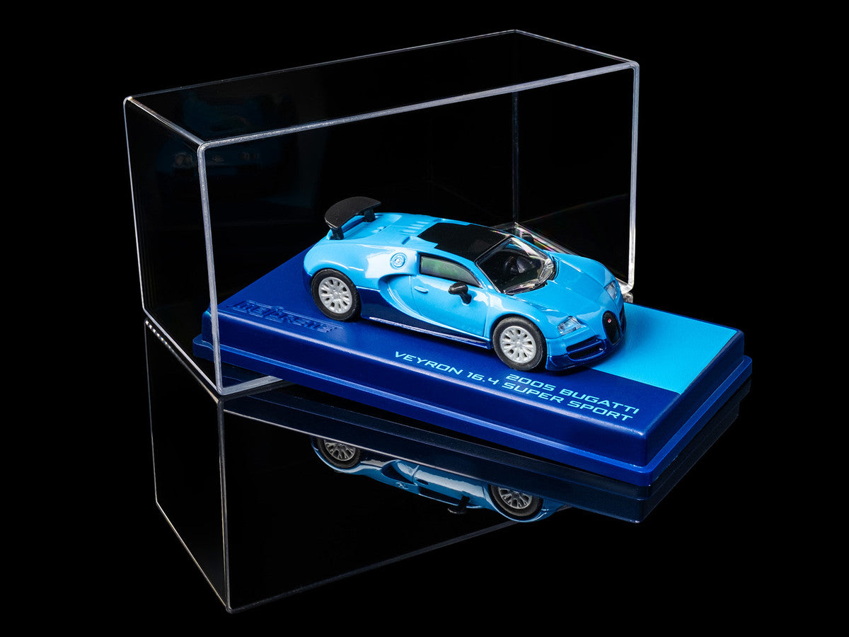 2005 Bugatti Veyron 16.4 Super Sport Blue "Collection" Series 1/64 Diecast Model Car by Majorette by Majorette